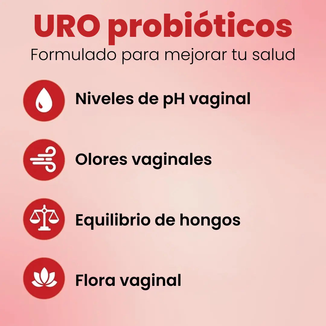 URO PROBIÓTICOS VAGINALES - PRODUCTO ORIGINAL